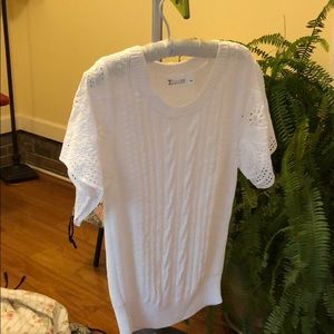 White Summer sweater from NY&Co.  Large